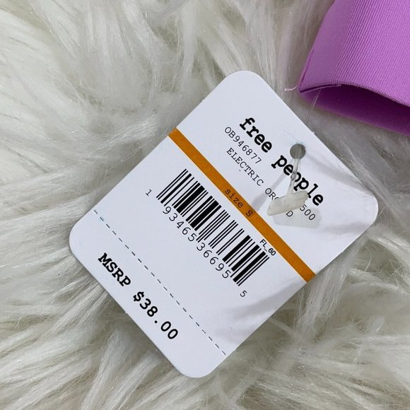 NEW Free People Nina Purple Bandeau Size S - Picture 3 of 4